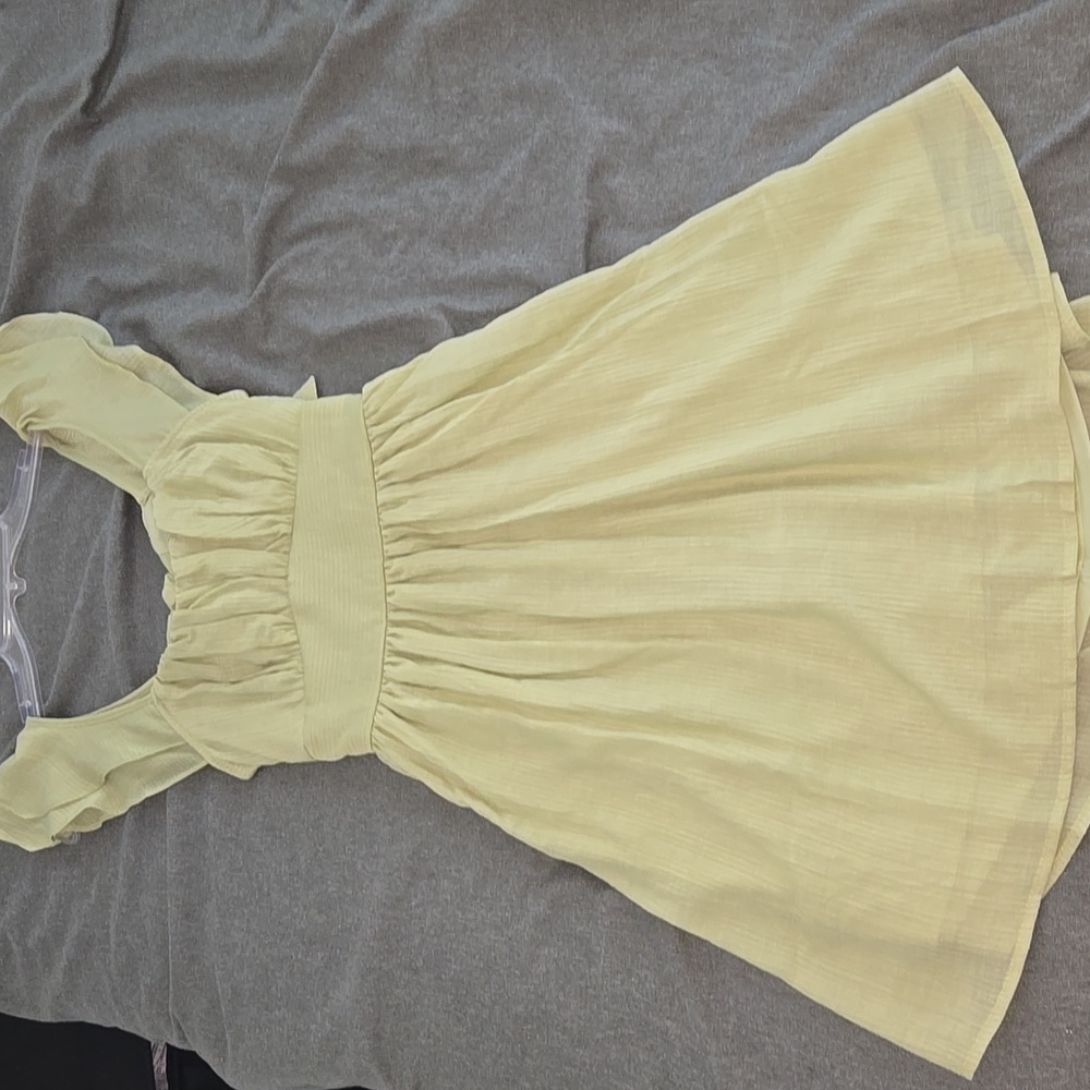 Blu Pepper Green Mini Dress
